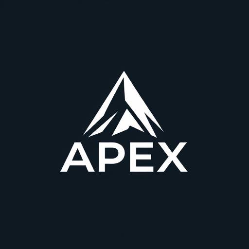 Logo di Apex Ascend: Un picco stilizzato che ascende, simbolo di crescita e successo
